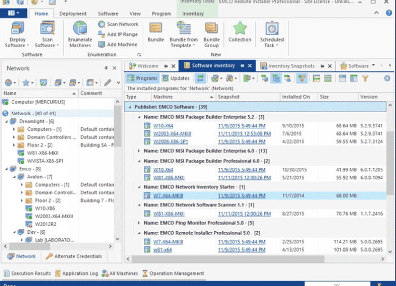Download EMCO Remote Administration for Windows PC free